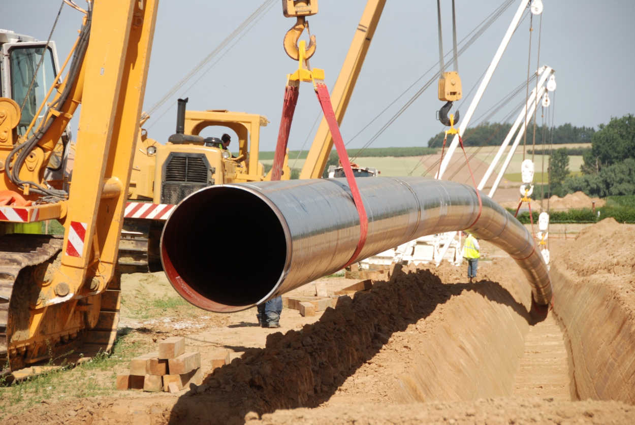 Instalación de gasoducto