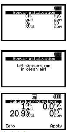 Calibración y ajuste del dispositivo OLLI