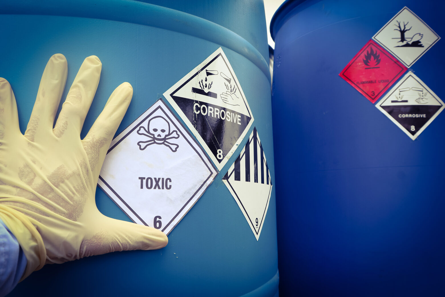 Etiquetado de gases tóxicos