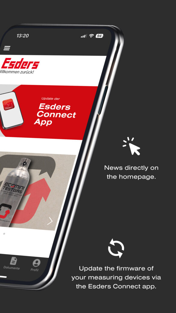 Esders Connect app screenshot
