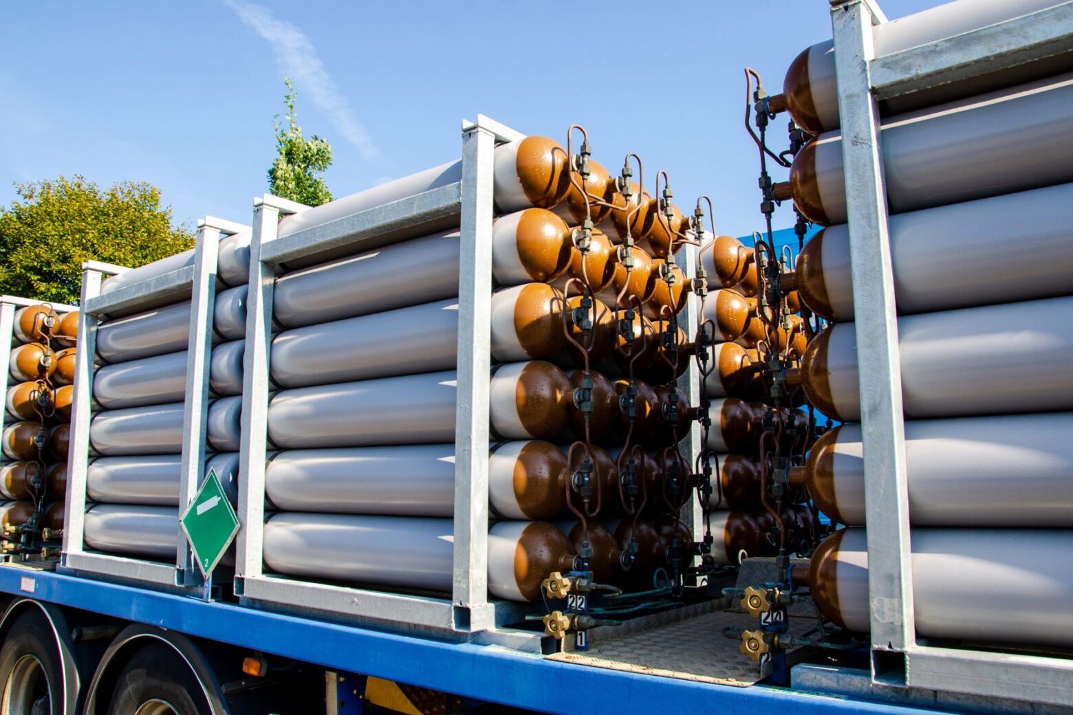 Bombonas de GNC (Gas Natural Comprimido)