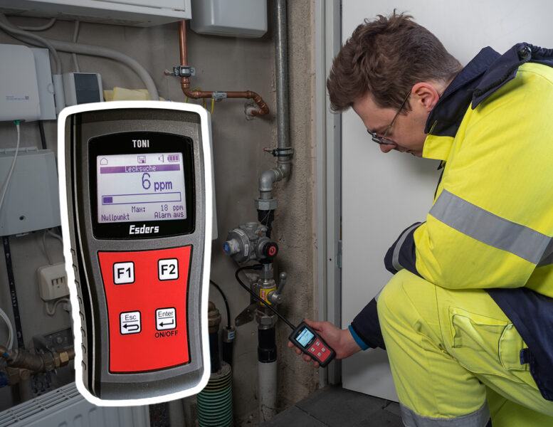 Garantice la seguridad de las instalaciones de gas con TONI GasTest CH4