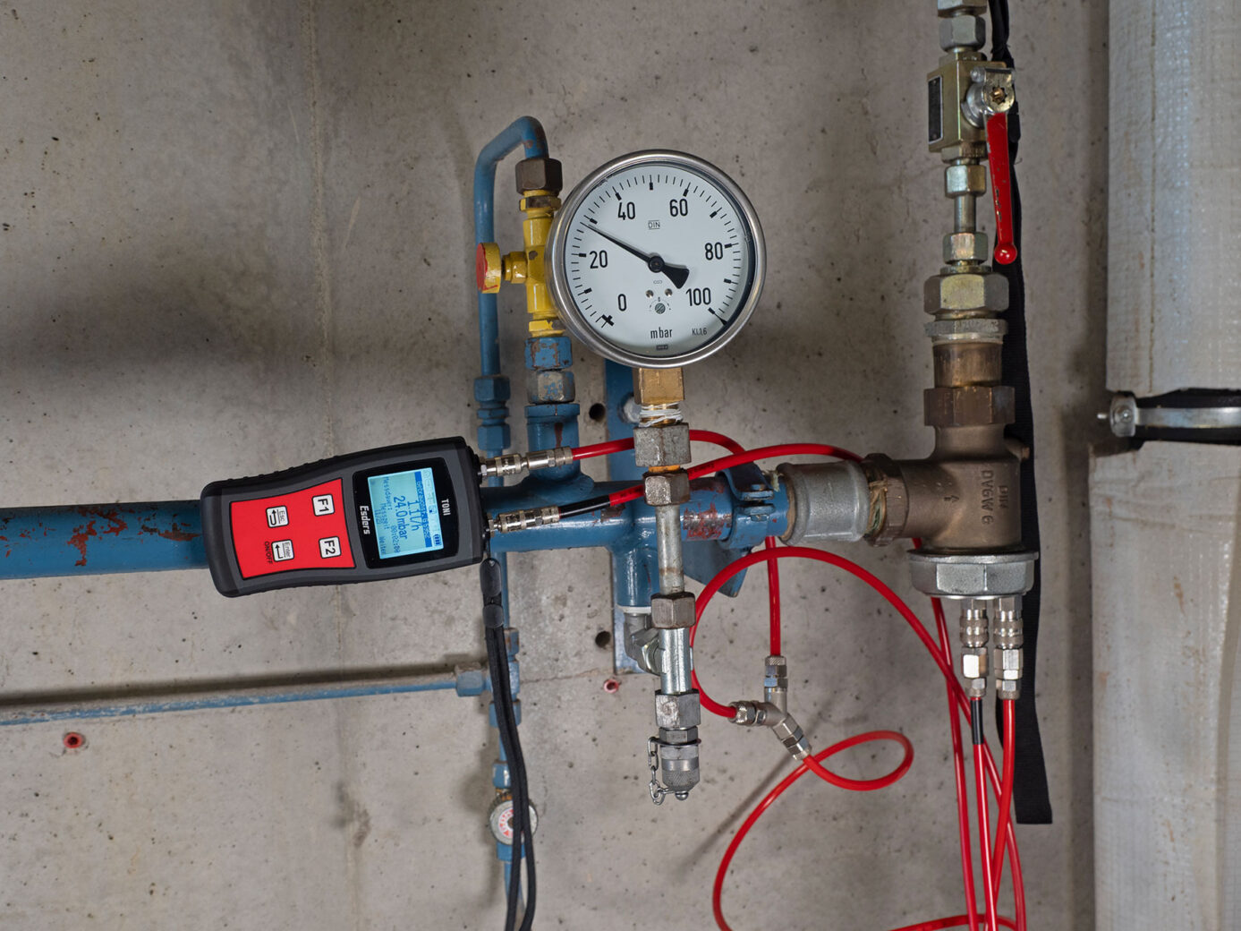 Comprobación del correcto funcionamiento, estanqueidad, capacidad de carga y mucho más con TONI FlowTest