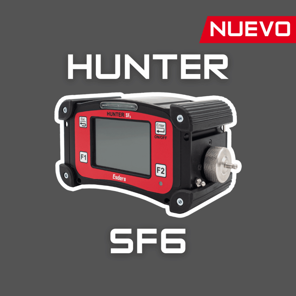 Detector de fugas de gas SF6 HUNTER SF6