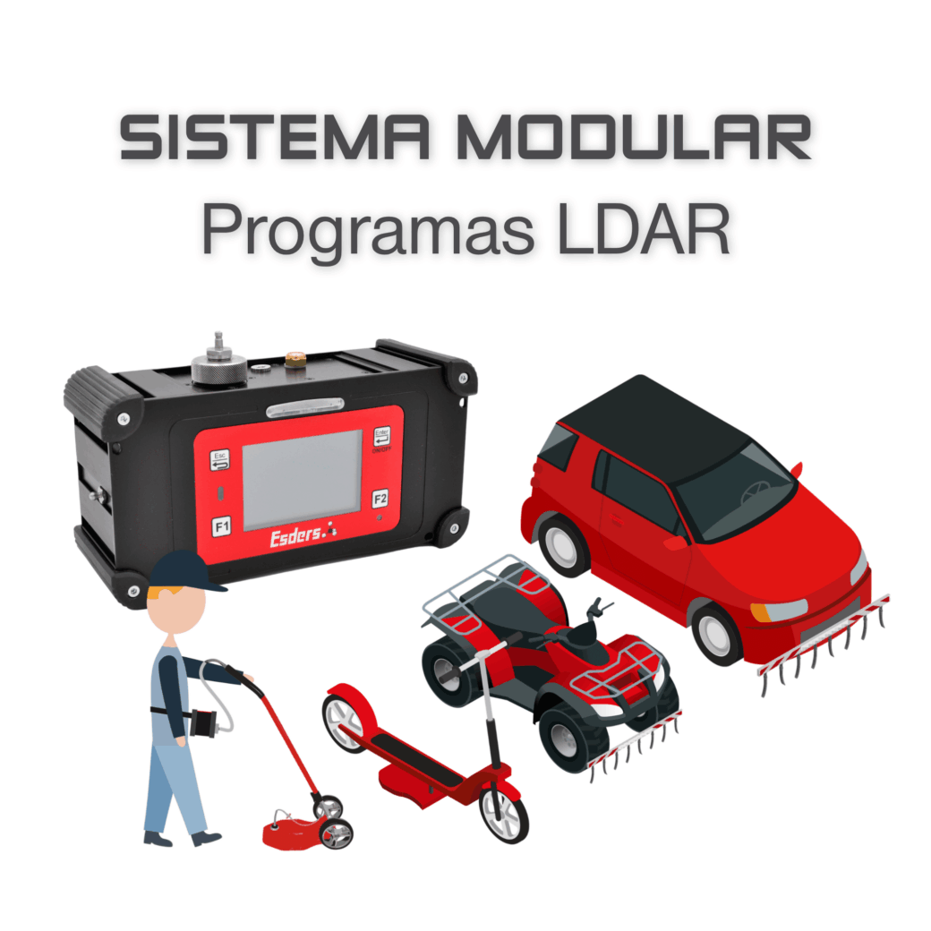 Sistema modular de Esders para realizar programas LDAR