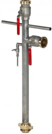 402005 Prüfstandrohr Hydrant VA, Fuß DN80 402005 Prüfstandrohr Hydrant VA, Fuß DN80